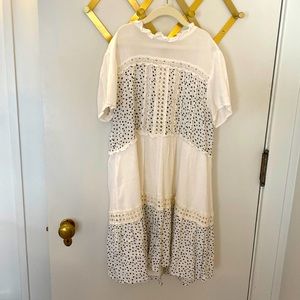 Fun and flirty white dress